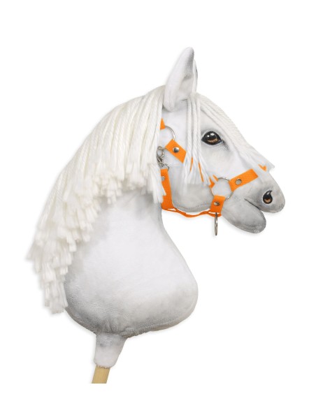 The adjustable halter for Hobby Horse A3 - neon orange