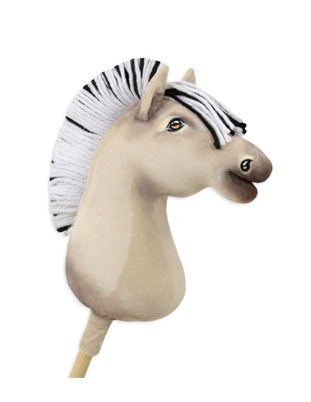 Horse on a stick Super Hobby Horse Premium - fjord horse fjordhest A3