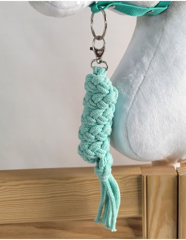 Tether for Hobby Horse made of double-twine cord - mint