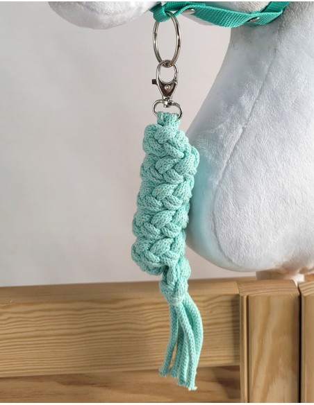 Tether for Hobby Horse made of double-twine cord - mint