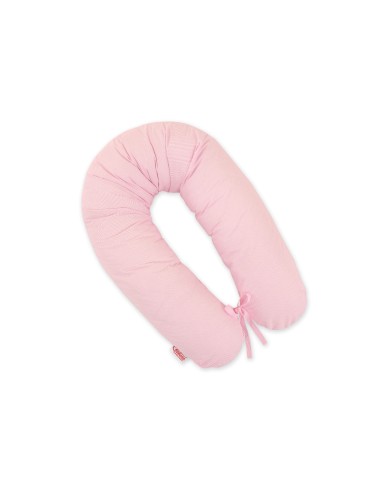 Pregnancy pillow- Longer- Pink strips