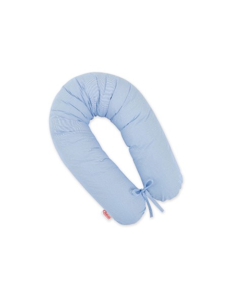 Pregnancy pillow- Longer- Blue strips