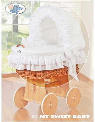 Cover set 4 pcs for Moses Basket/Wicker crib no. 58962-102 or 78962-102