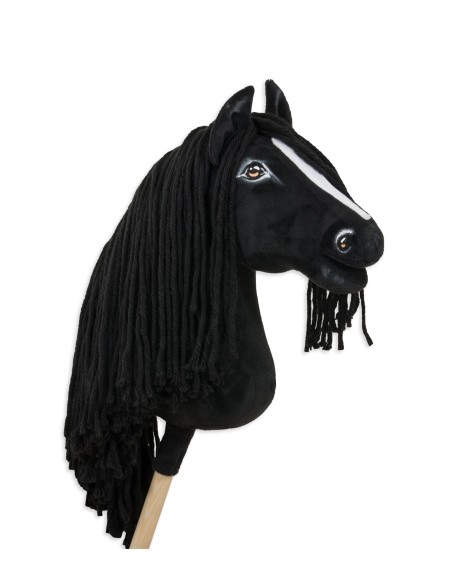 Horse on a stick Super Hobby Horse Premium - friesian horse frieze II A3