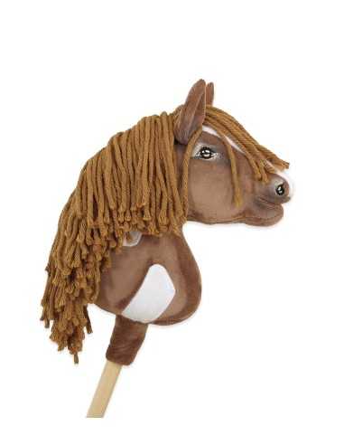 Horse on a stick Super Hobby Horse Premium - western II bay horse A4