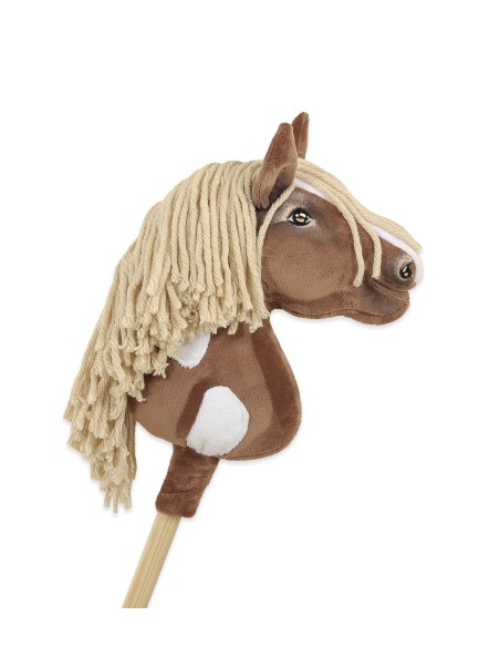 Horse on a stick Super Hobby Horse Premium - western III bay horse A4