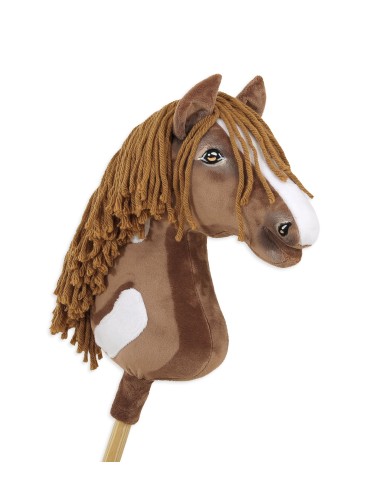 Horse on a stick Super Hobby Horse Premium - western II bay horse A3