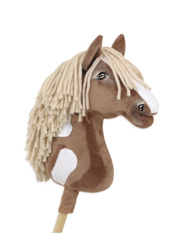 Horse on a stick Super Hobby Horse Premium - western III bay horse A3