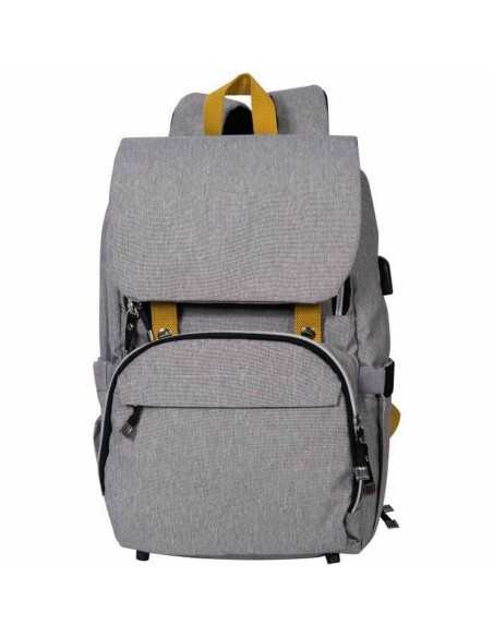 Wickeltasche Baby on Board Freestyle Yellowstone Grau Senf