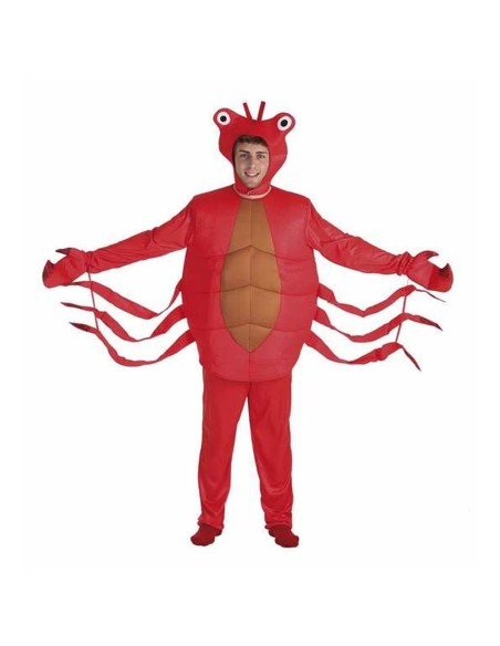 Déguisement pour Adultes Rouge Crabe M/L (3 Pièces)