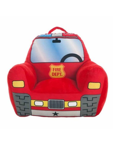 Child's Armchair Fire Engine 52 x 48 x 51 cm Red Acrylic (52 x 48 x 51 cm)