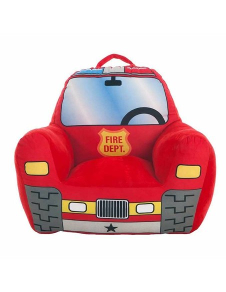 Child's Armchair Fire Engine 52 x 48 x 51 cm Red Acrylic (52 x 48 x 51 cm)