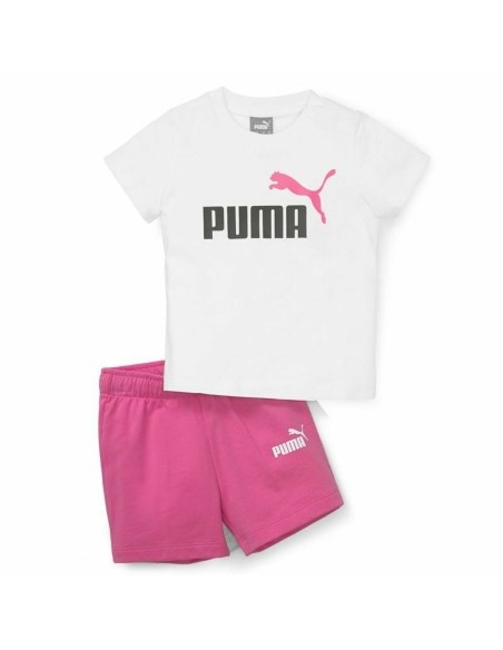 Ensemble de Sport pour Bébé Puma Minicats Blanc