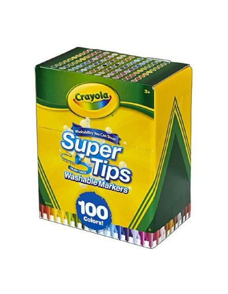 Ensemble de Marqueurs Super Tips Crayola 58-5100 (100 uds)