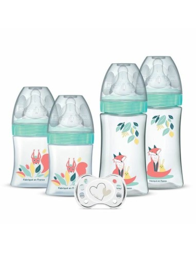 Set of baby's bottles Dodie Pacifier