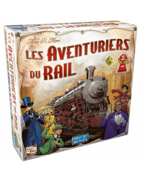 Jeu de société Asmodee The Adventurers of Rail USA (FR)