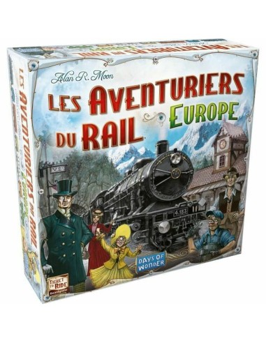 Board game Asmodee The Adventurers of Rail Europe (FR)