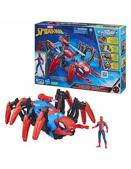 Jeu de Véhicules Hasbro Spiderman Lanceur de projectiles