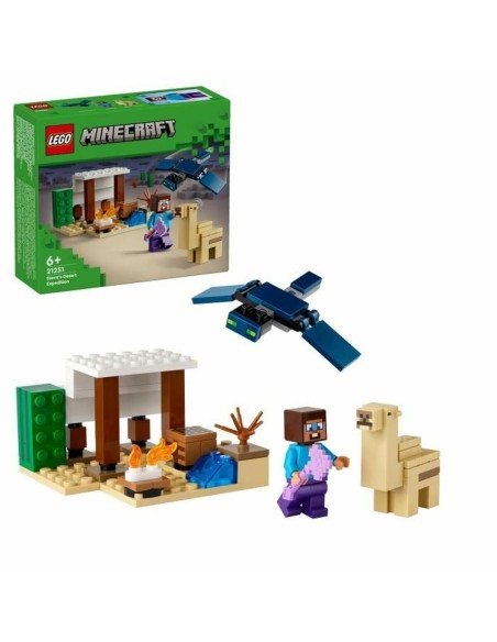 Playset Lego 21251 Minecraft : Steve´s Desert Expedition