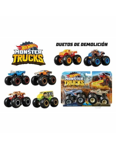 Jeu de Véhicules Hot Wheels Monster Truck