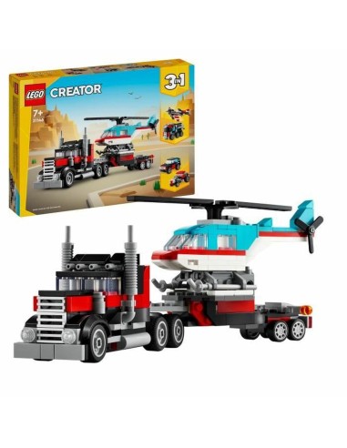 Playset Lego 31146 Creator Platform Truck with Helicopter 270 Pieces