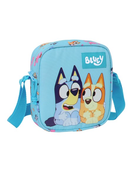 Borsa a Tracolla Bluey Blu cielo 16 x 18 x 4 cm