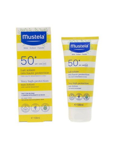 Lait Solaire pour Enfants Mustela Niño Sol Spf 100 ml