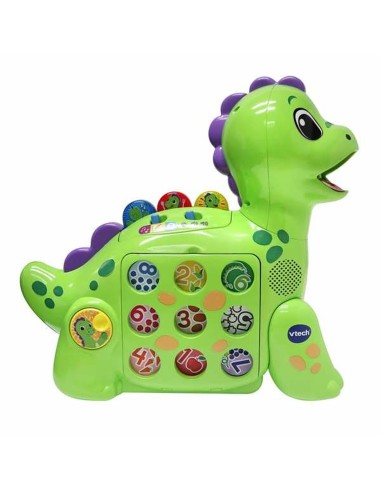 Interactive Toy Vtech 35 x 13,3 x 33 cm Green Dinosaur Interactive Toy Drawing Magnetic Apple