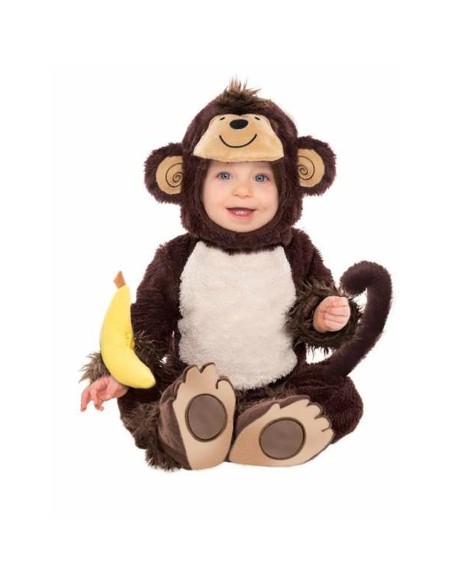 Déguisement pour Bébés Singe 12-18 Mois (3 Pièces)