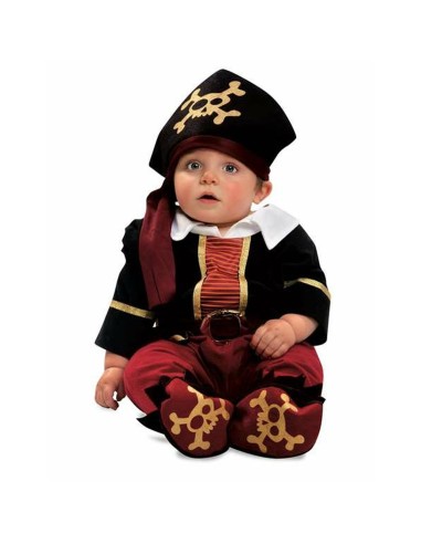 Costume per Neonati My Other Me Rosso Pirata 7-12 Mesi