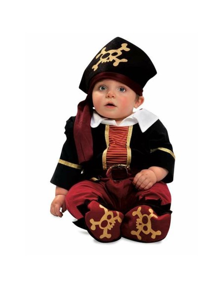 Costume per Neonati My Other Me Rosso Pirata 7-12 Mesi