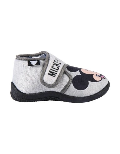 3D House Slippers Mickey Mouse Light grey