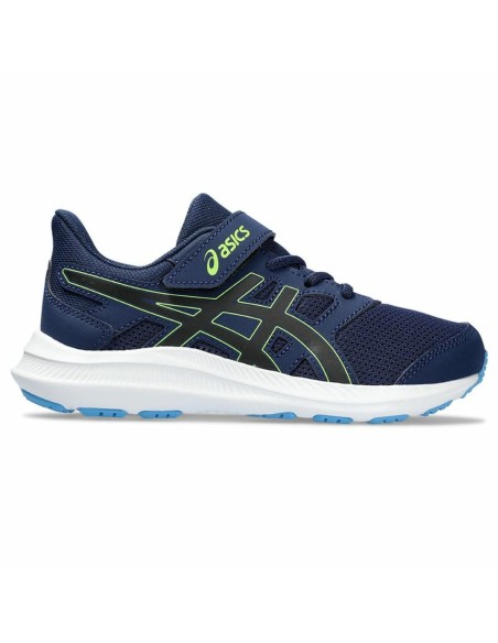 Running Shoes for Kids Asics Jolt 4 Ps Blue Black