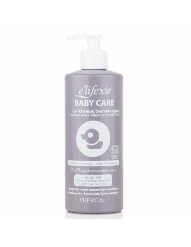 2-in-1 Gel et shampooing Elifexir Eco Baby Care 500 ml