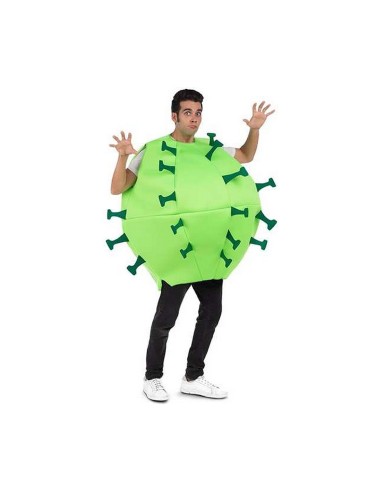 Costume per Adulti My Other Me Taglia unica Coronavirus COVID-19 Verde