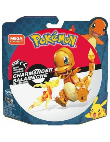 Construction set Pokémon Pokémon Salameche to build 180 Pieces