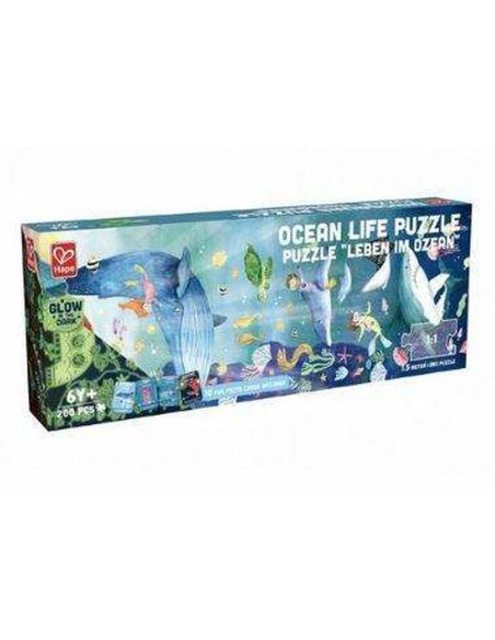 Puzzle Hape 150 x 30 cm 200 Pièces Marin