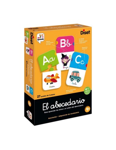 Jouet Educatif Diset El Abecedario 54 Pièces