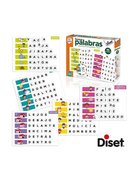 Educational Game Diset Create Words (ES)