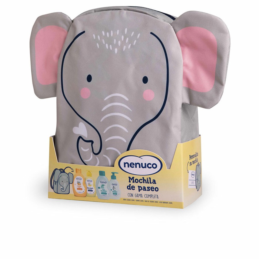 Badeset für Babys Nenuco Mochila Elefantito Lote Elefant 4 Stücke