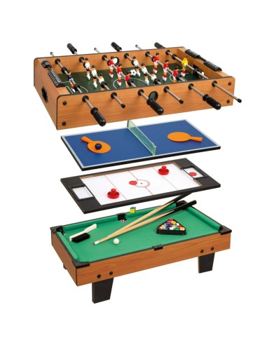 Table multi-jeux Colorbaby 4 en 1 81 x 27 x 43 cm