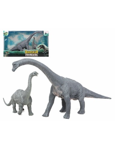 Set of 2 Dinosaurs 2 Units 32 x 18 cm