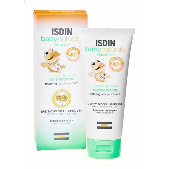 Crème protectrice pour le change Isdin Baby NaturalsZN40 100 ml