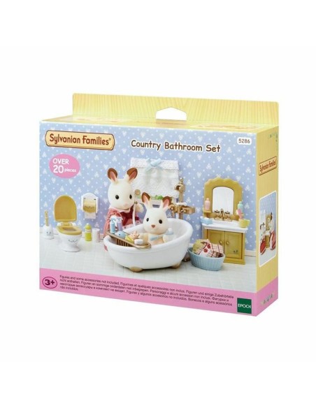 Dolls House Accessories Sylvanian Families Bathroom