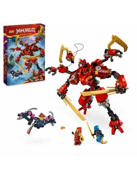 Set di Costruzioni Lego NINJAGO 71812 Kai's Ninja Climbing Robot Multicolore