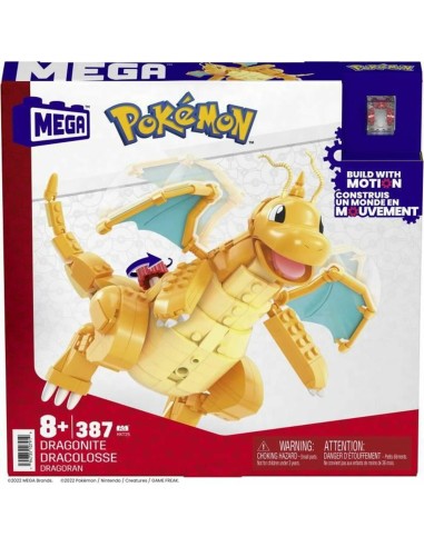 Konstruktionsspiel Mega Construx Mega Pokémon Drache 387 Stücke