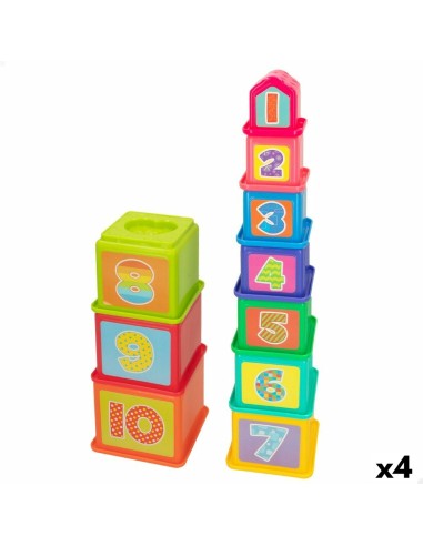 Blocs Empilables PlayGo 4 Unités 10,2 x 50,8 x 10,2 cm