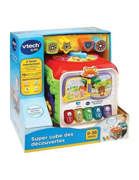 Interactive Toy for Babies Vtech Baby Super Cube of the Discoveries