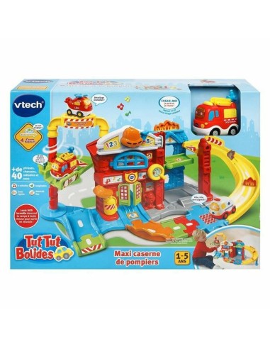 Jeu de Véhicules Vtech Maxi Fire Station avec son (FR)