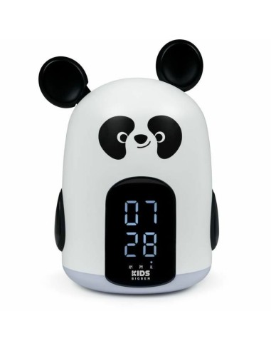 Alarm Clock Bigben White/Black Panda bear